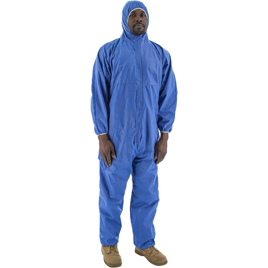 Majestic 74-202F ResisTEX FR SMS Anti-Static Coverall with Hood and Elastic Wrist & Ankle (25pcs)