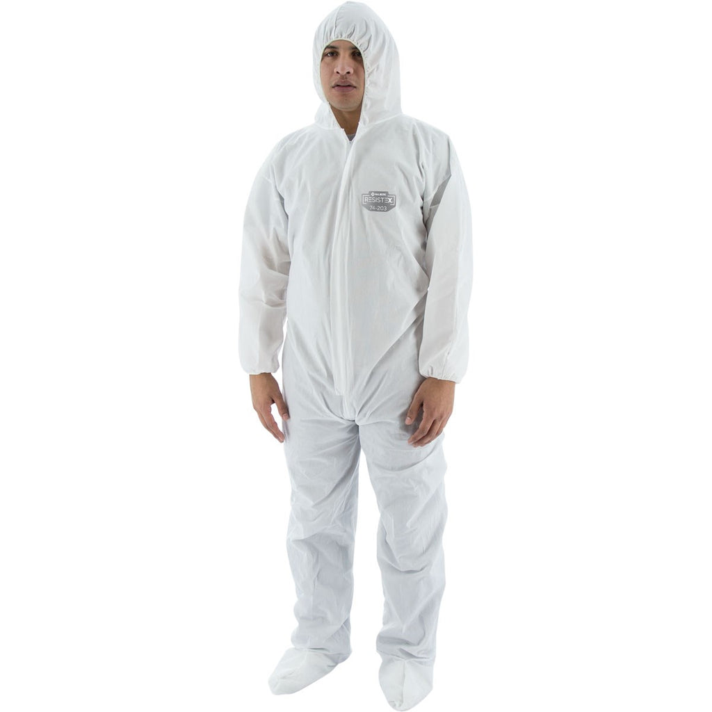 Majestic 74-203 ResisTEX SMS Coverall with Hood, Boots and Elastic Wrist & Ankle