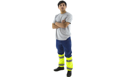 Majestic 75-2391 High Visibility Gaiters, Yellow (One Dozen)