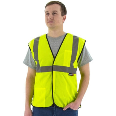 Majestic 75-3255 Hi Vis Breakaway Mesh Vest (Pack of 1)
