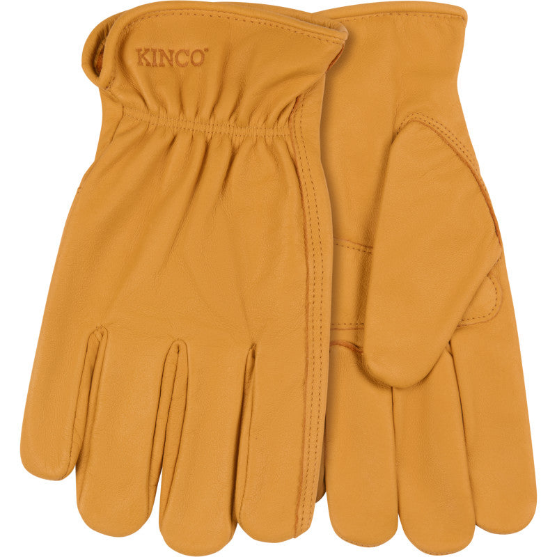 Kinco 1381P HydroFlector™ Water-Resistant Premium Grain Buffalo Driver with Palm Patch