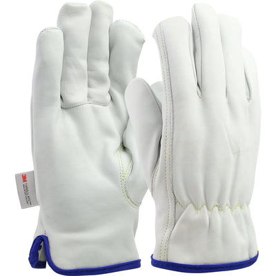 PIP 77-269 Premium Top Grain Cowhide Leather Drivers Glove with 3M™ Thinsulate™ Lining - Keystone Th