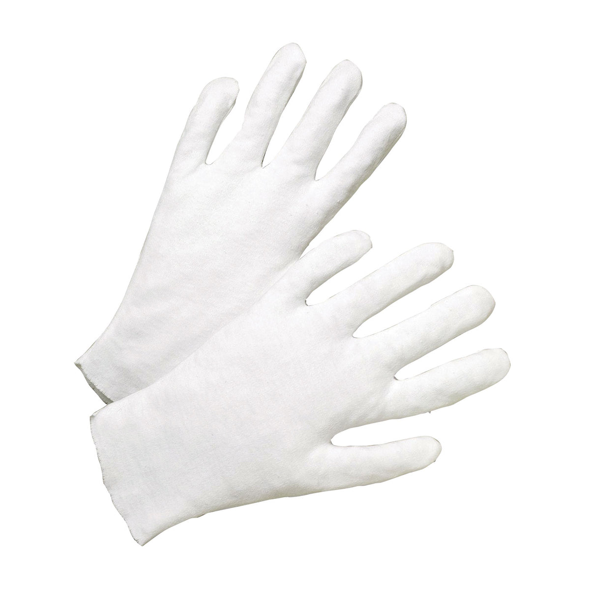PIP 805 Heavy Weight Cotton Lisle Inspection Glove with Unhemmed Cuff (One Dozen)