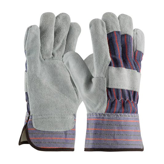 West Chester 558F Standard Split Cowhide Palm Rubberized Cuff Gloves (One Dozen)