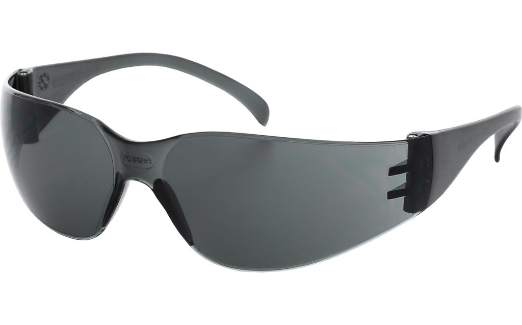 Majestic 85-1100SMK Crosswind Safety Glasses with Smoke Lens (One Dozen)