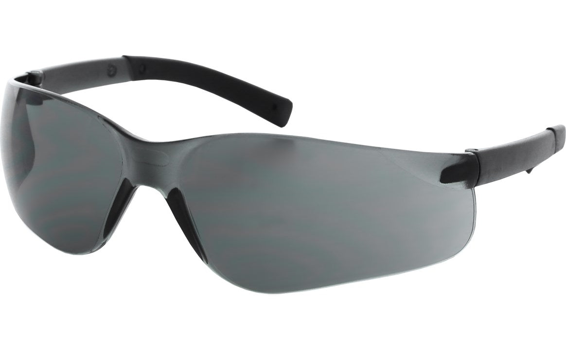 Majestic 85-1105SMK Hailstorm Safety Glasses with Smoke Lens (One Dozen)