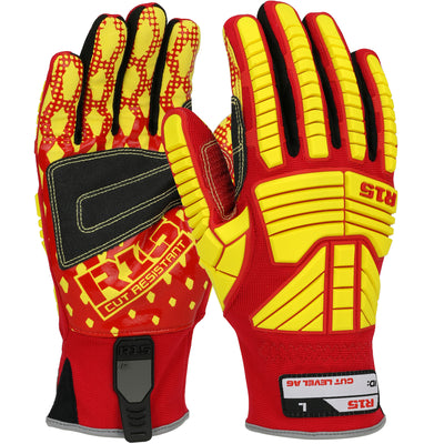 West Chester 87015 R2 R15 Rigger Glove with Cut Resistant PVC Palm Gloves (One Pair)