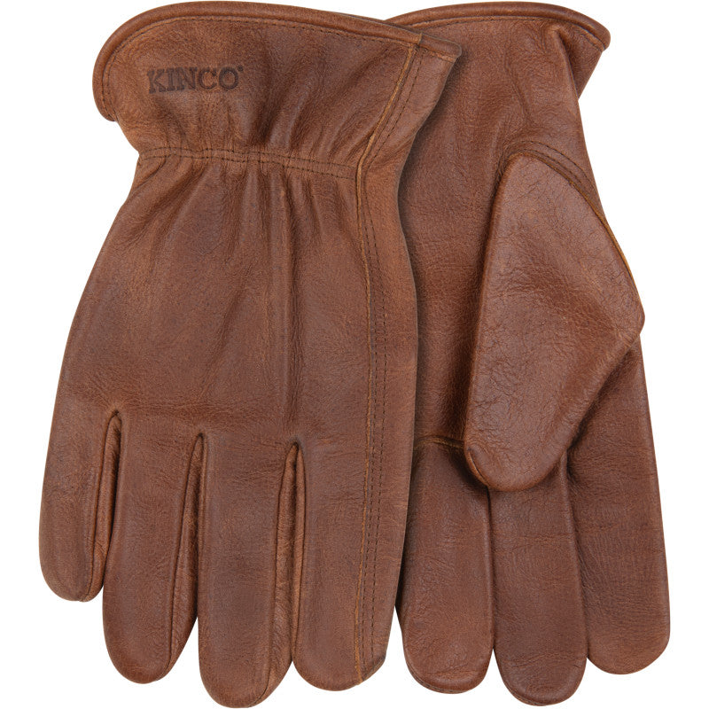 Kinco 1084 Distressed Brown Premium Full Grain Buffalo Driver, X-Large (Available Fall 2026)