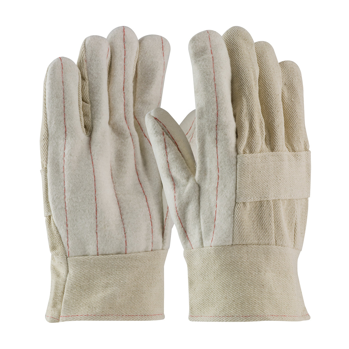 PIP 94-924 24 oz Premium Grade Hot Mill with Two-Layers of Cotton Canvas Safety Glove(One Dozen)