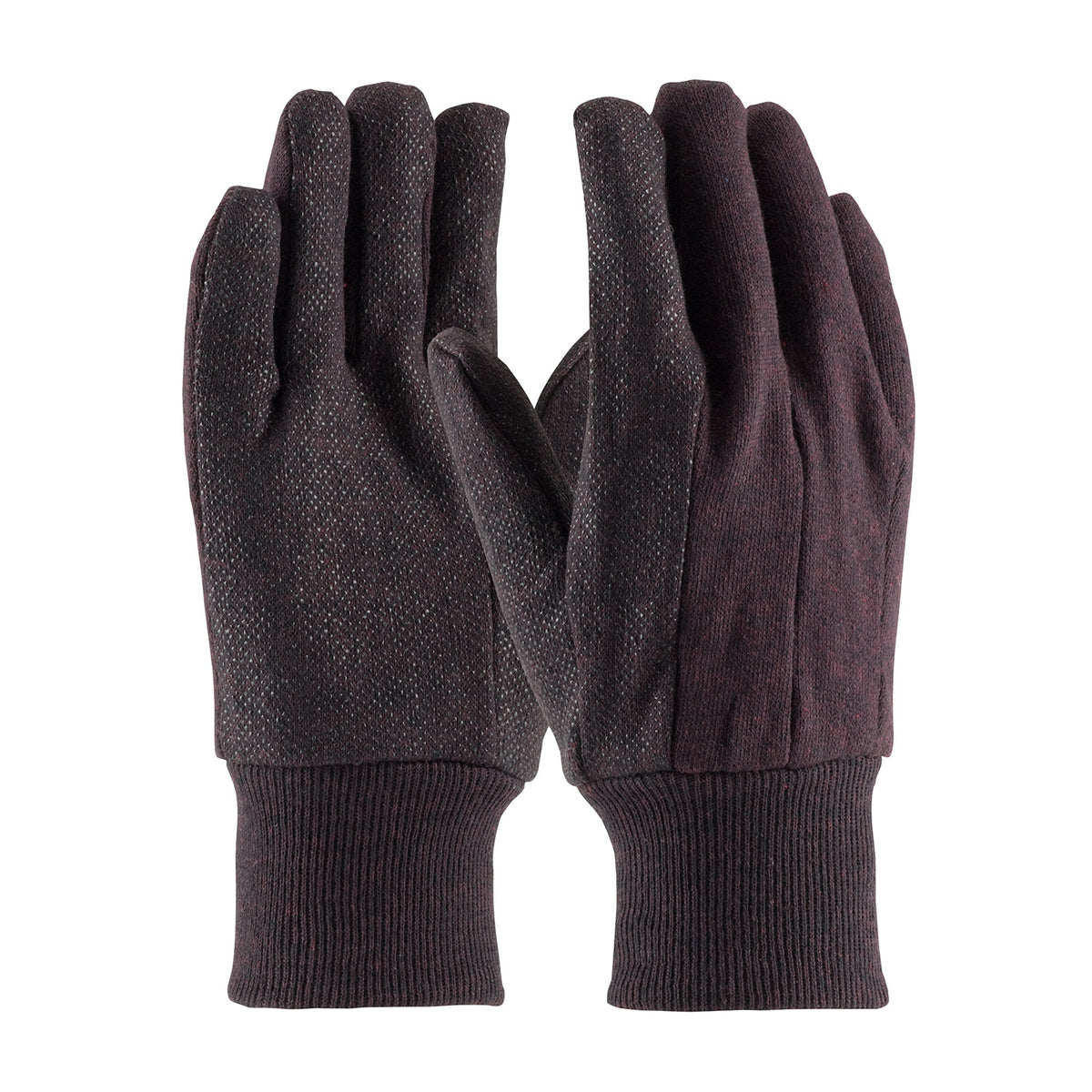 PIP 95-809PD Regular Weight Polyester/Cotton Jersey Glove with PVC Dotted Grip - Men's (One Dozen)