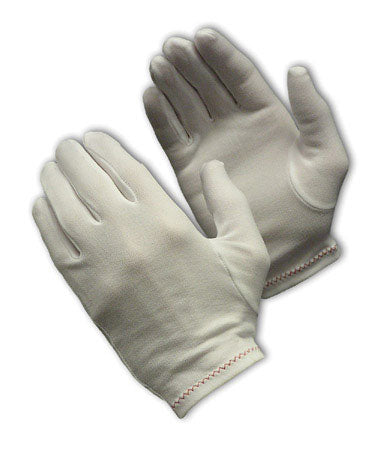 CleanTeam 98-701 Heavy Weight Stretch Nylon Inspection Glove with Zig-Zag Stitched Rolled Hem - Full
