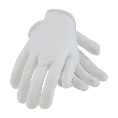 CleanTeam 98-741 40 Denier Tricot Inspection Glove with Rolled Hem Cuff - Ladies' (One Dozen)