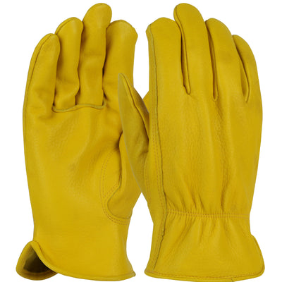 West Chester 9925K Keystone Thumb Regular Grade Top Grain Deerskin Leather Drivers Glove (One Dozen)