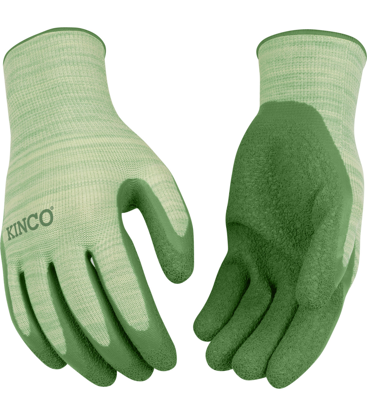 Kinco 1791WB Women's Polyester Knit Shell & Latex Palm (6 Pair) - alternate view 1