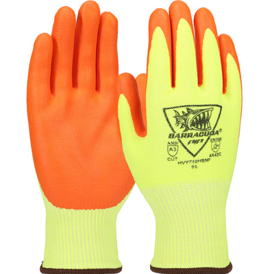 West Chester HVY710HSNF Hi Vis Yellow Nitirle Gloves (One Dozen)