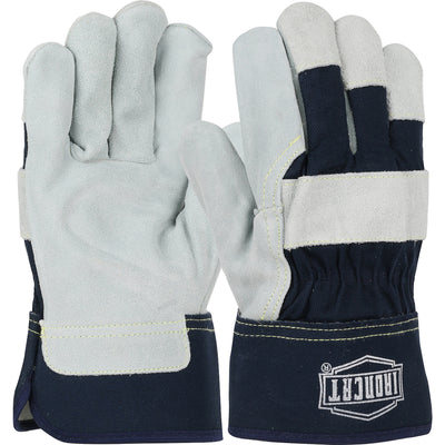 West Chester IC5 Iron Cat Splitcowhide Premium Leather with Knuckle Strap Gloves (One Dozen)