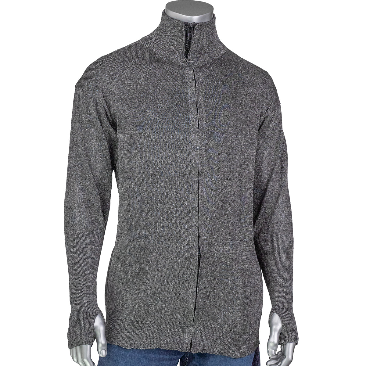 Kut Gard J100SP-4CM-TH Blended Cut Resistant Jacket with Mesh Back and Thumb Holes