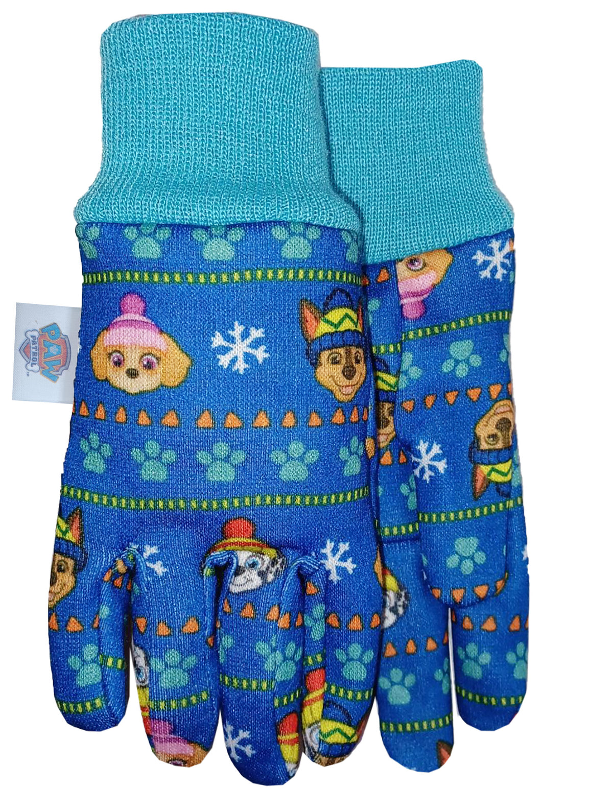 Midwest PW104TLJN3 Paw Patrol LINED Jersey Gloves (6 Pair)