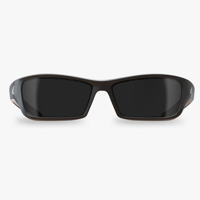 Edge Eyewear Reclus SR116 Black Frame Smoke Lens Glasses