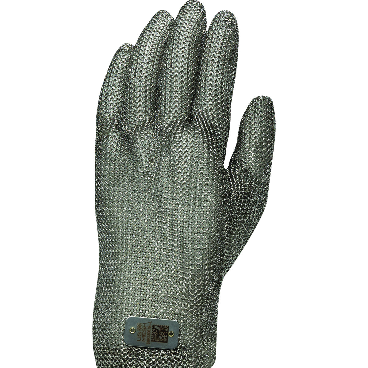US Mesh USM-1167 Stainless Steel Mesh Glove with Coil Spring Closure - Wrist Length