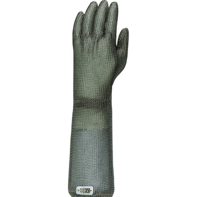 US Mesh USM-1567 Stainless Steel Mesh Glove with Coil Spring Closure - Forearm Length