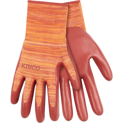 Kinco 1891WB Women's Women's Polyester Knit Shell & Nitrile Palm, Medium (Available Spring 2026)