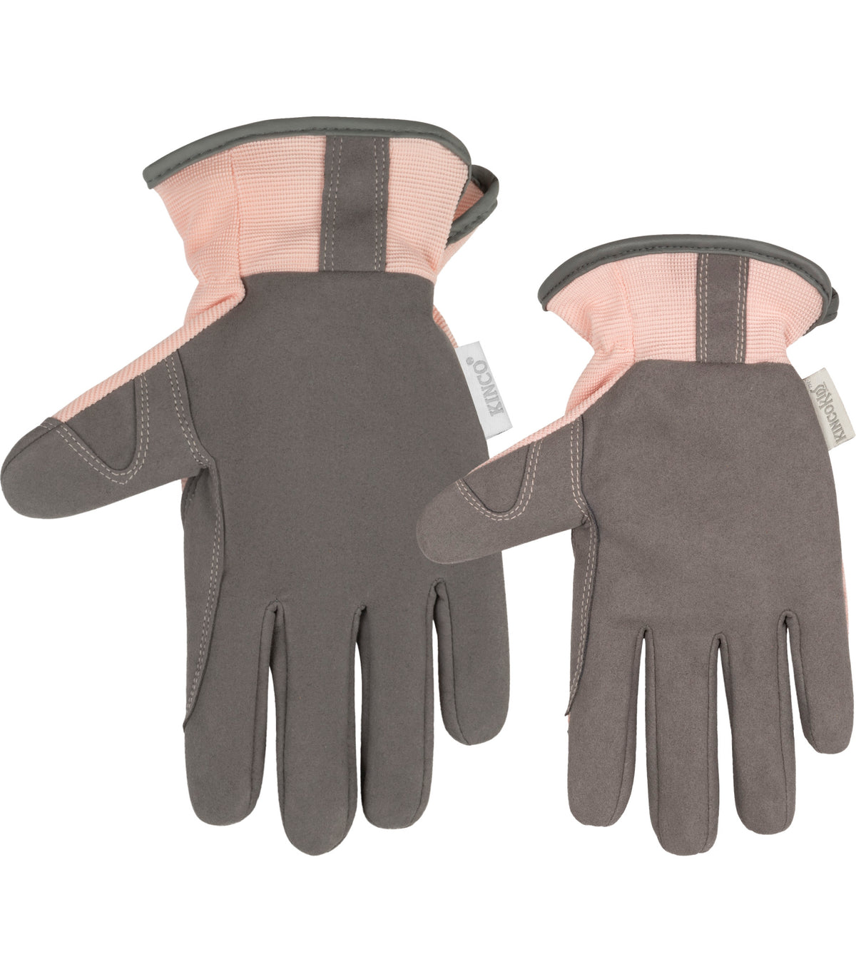 Kinco 2009W Kids' KincoPro™ Pink Synthetic Leather Palm (3 Pair) - alternate view 1