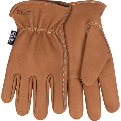 Kinco 6098 OilFlector Premium fortiHIDE Oil-Resistant Full Grain Cowhide, Easy-On Cuff Kevlar Heat-Resistant Thread, Keystone Thumb Glove (One Dozen) - image 2