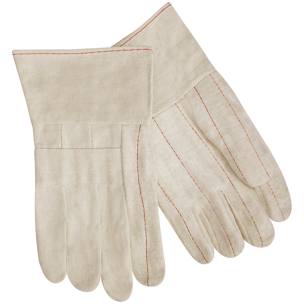 Steiner 00020 Cotton Hot Mill 24 oz Gloves - 4-1/2" Gauntlet Cuff (Pair)