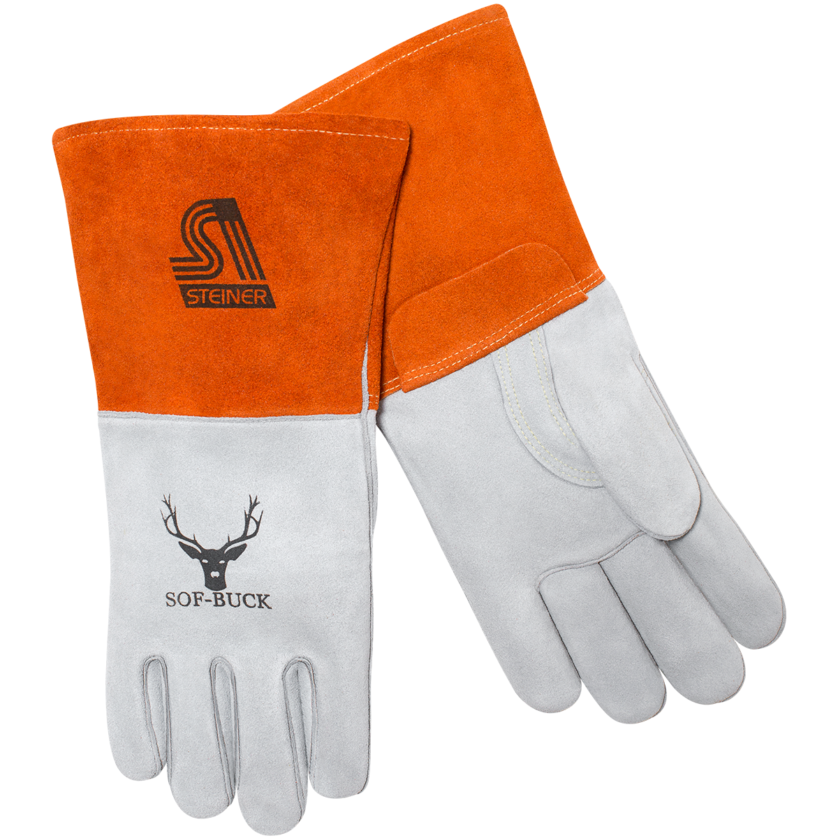 Steiner 02275 Sof-Buck™ Premium Heavyweight Split Deerskin MIG Welding Gloves (1 Pair)