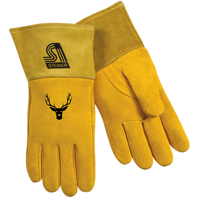 Steiner 02276 Sof-Buck™ Premium Reverse Grain Deerskin MIG Welding Gloves (Pair)