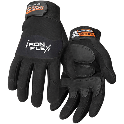 Steiner 0961 IronFlex® Classic™ Synthetic Leather Palm Gloves (Pair)