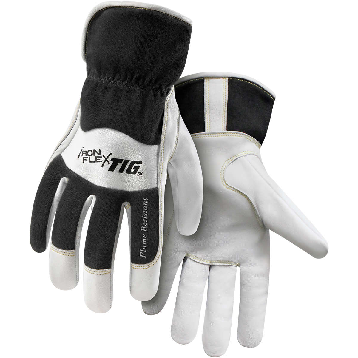 Steiner 0261 IronFlex® TIG Premium Kidskin With Flame Retardant Cotton Back TIG Welding Gloves (Pair