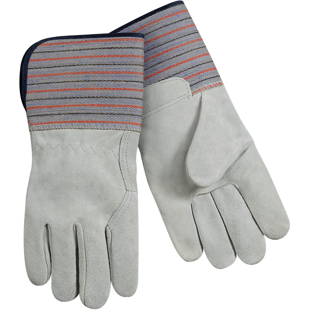 Steiner 02298K Select Shoulder Split Cowhide Leather Palm Work Gloves - Full Leather Back, Kevlar® Sewn, Long Cuff (Pair)
