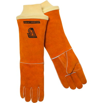 Steiner 21918 Standard Shoulder Split Cowhide Stick Welding Gloves - 18