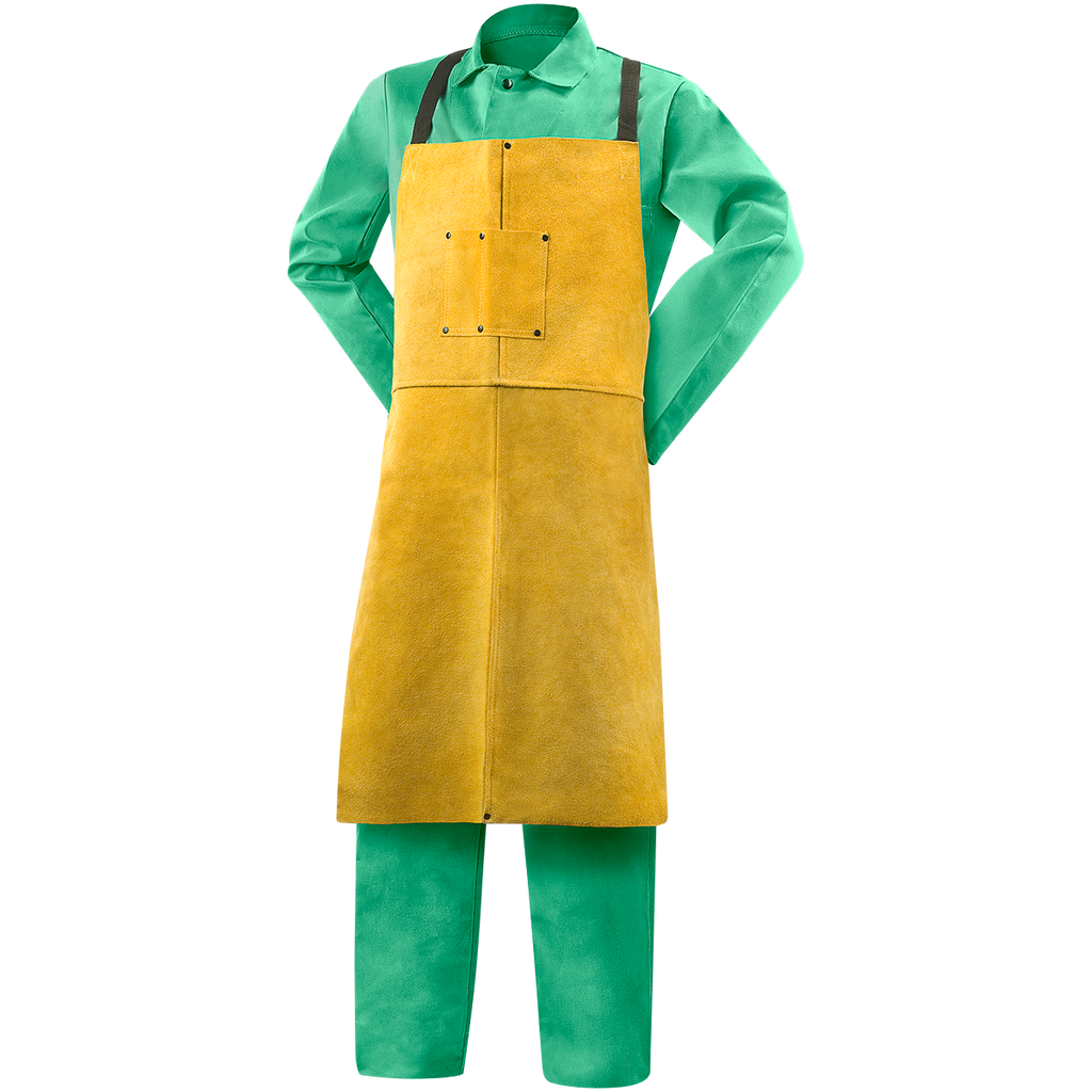 Steiner 82165 Quality Side Split Cowhide Bib Apron - 36"