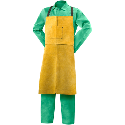 Steiner 82165 Quality Side Split Cowhide Bib Apron - 36