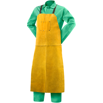 Steiner 82166 Quality Side Split Cowhide Bib Apron - 48