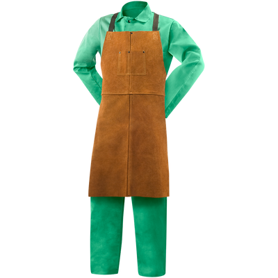 Steiner 92165 Premium Side Split Cowhide Bib Apron - 36