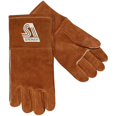 Steiner 0403W Side Split Cowhide Thermal Protection Gloves, Wool Insulated Lining, 14