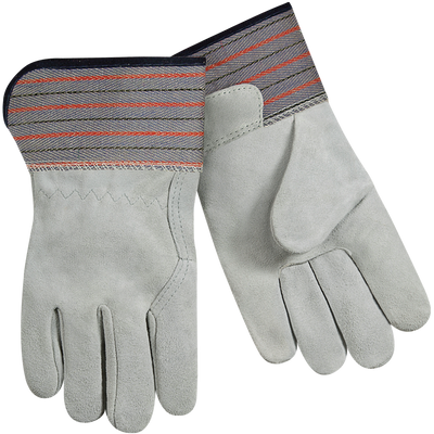Steiner 02299 Select Shoulder Split Cowhide Leather Palm Work Gloves - Full Leather Back, Short Cuff (Pair)