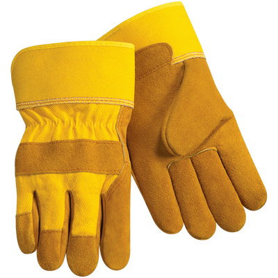 Steiner 02469 Premium Split Cowhide Leather Palm Work Gloves - Short Cuff (Pair)