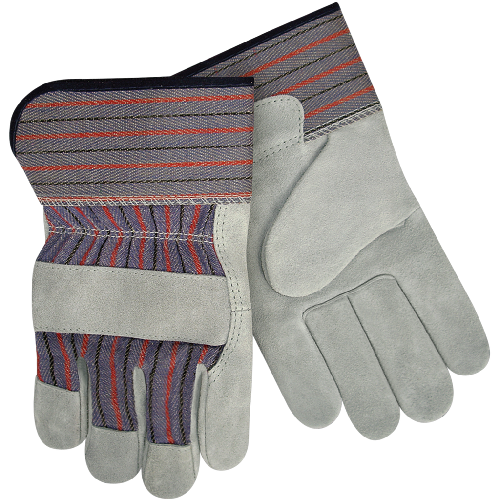 Steiner SPC02 Standard Split Cowhide Leather Palm Work Gloves - Short Cuff (Pair)