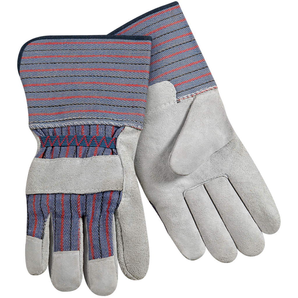 Steiner SPC03 Standard Split Cowhide Leather Palm Work Gloves - Long Cuff (Pair)