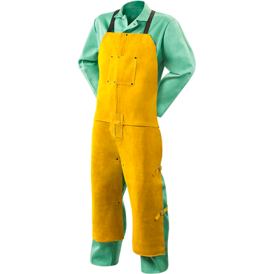 Steiner 82172 Quality Side Split Cowhide Welding Split Leg Bib Apron - 48