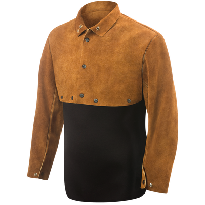 Steiner 9210 Premium Side Split Cowhide Welding Cape Sleeves (Without Bib)