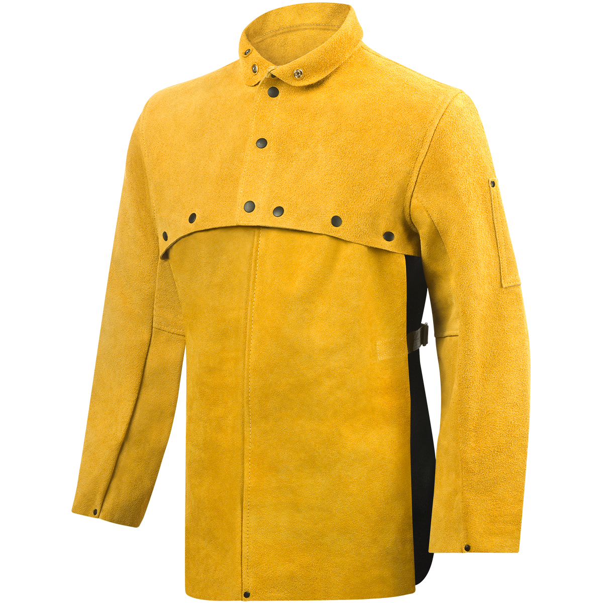 Steiner 8213 Quality Side Split Cowhide Welding Cape Sleeves With 20" Bib