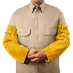 82180 Quality Leather Sleeves - 18" (Pair)