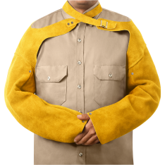 82181 Quality Leather Sleeves - 23" (Pair)