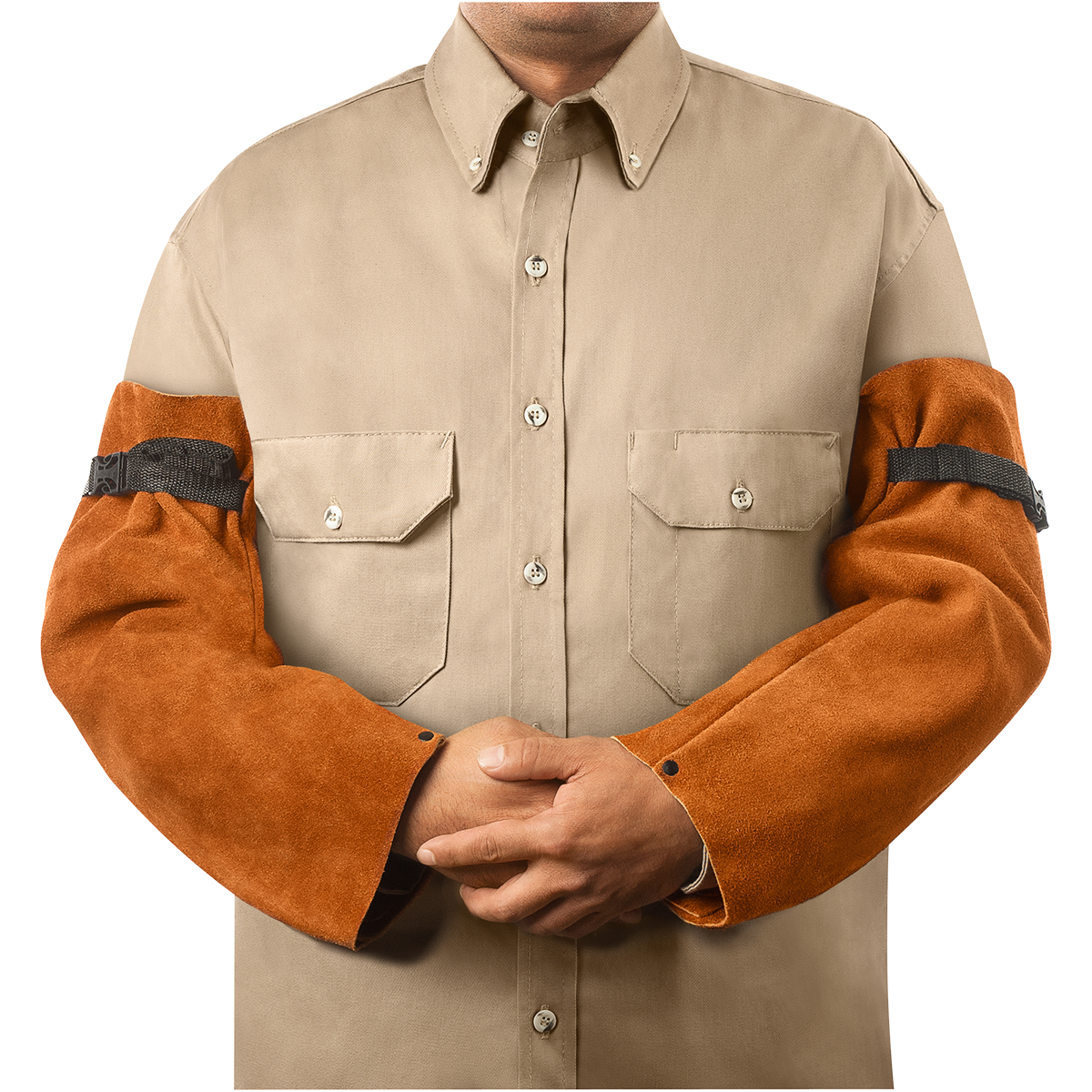 Steiner 92180 Premium Leather Sleeves - 18" (Pair)